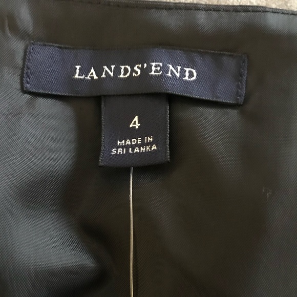 LANDS END SILK BLEND DRESS - Picture 2 of 6